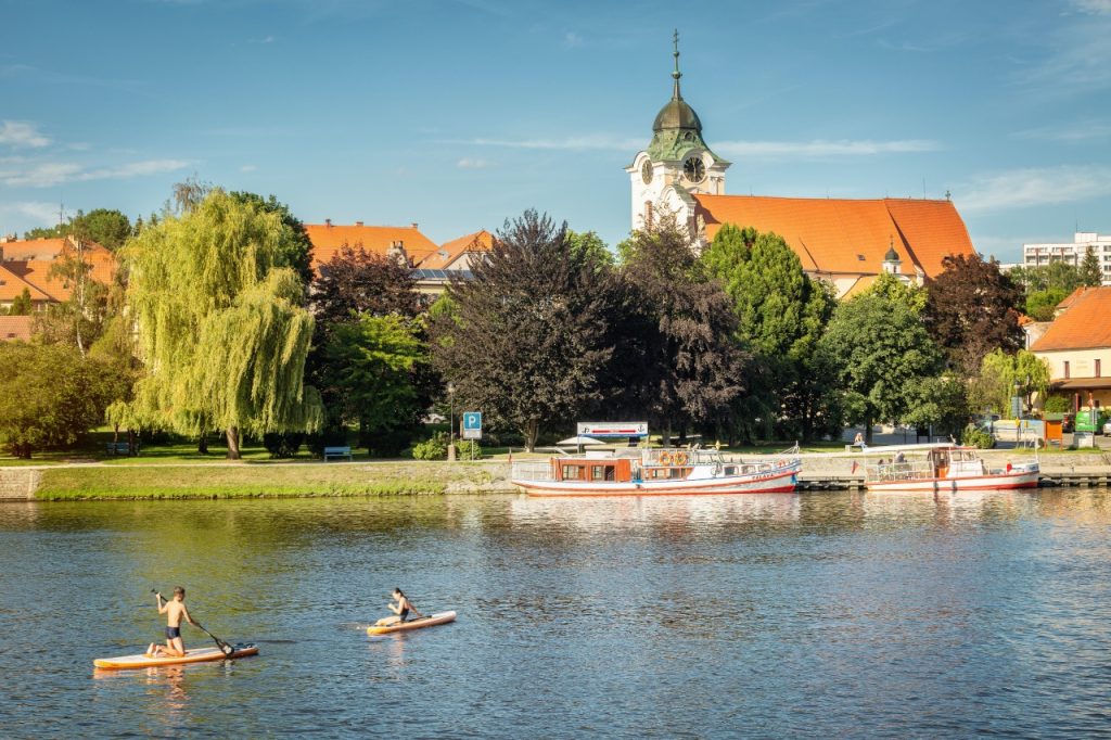 Přístaviště v Týně nad Vltavou