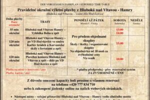 Plavby Hluboká září